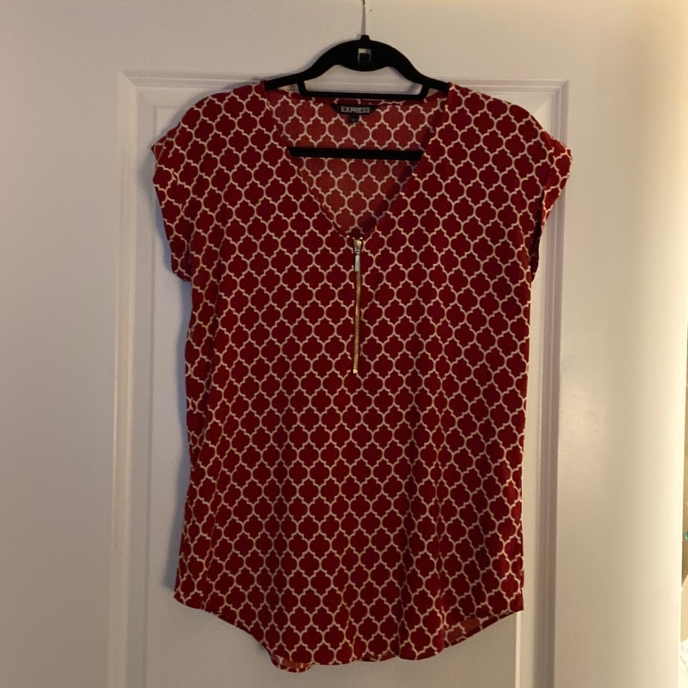 Express v-neck gramercy tee